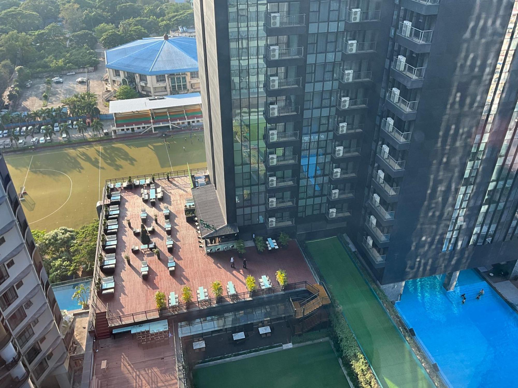Kantharyar Serviced Apartment Rangun Kültér fotó