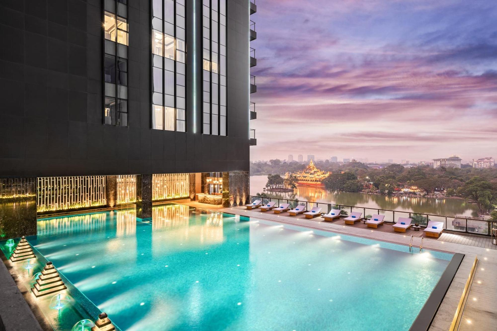 Kantharyar Serviced Apartment Rangun Kültér fotó