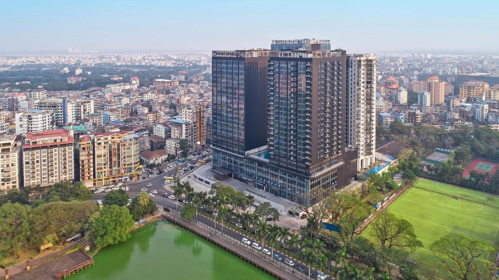 Kantharyar Serviced Apartment Rangun Kültér fotó